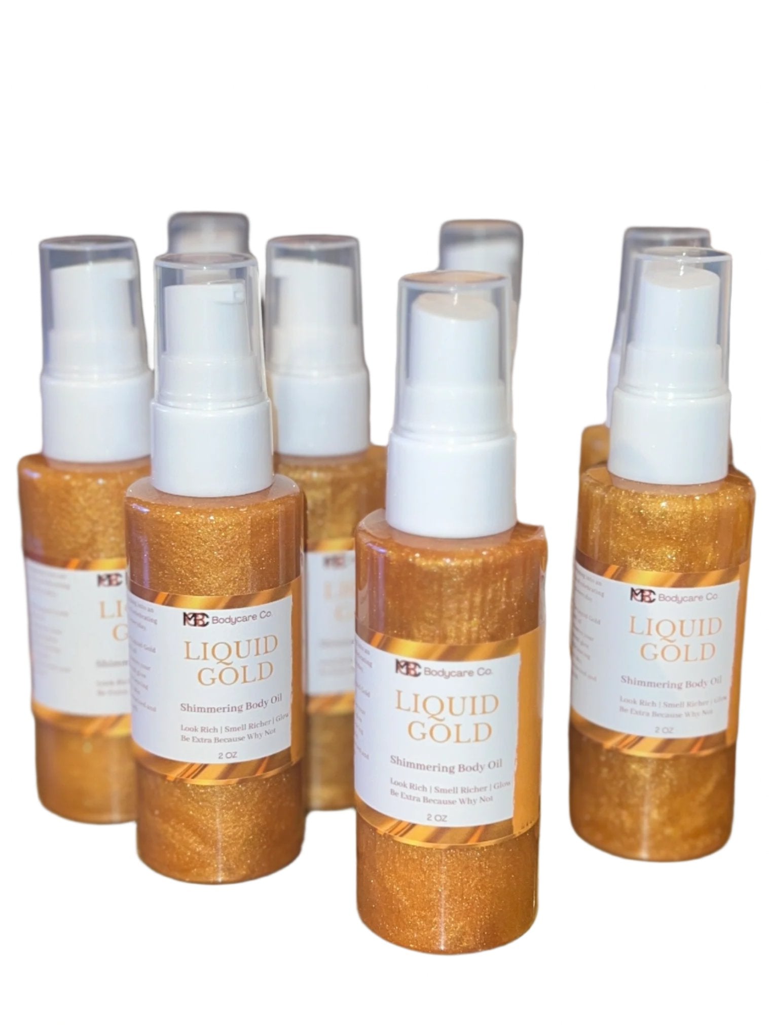 Liquid Gold Shimmering Body Oil